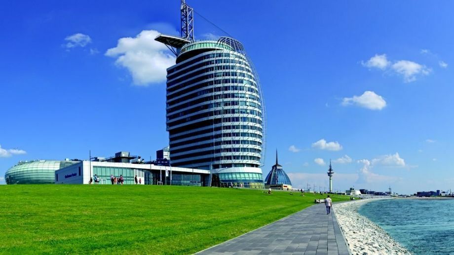 Atlantic Hotel Sail City Бремергафен Екстер'єр фото